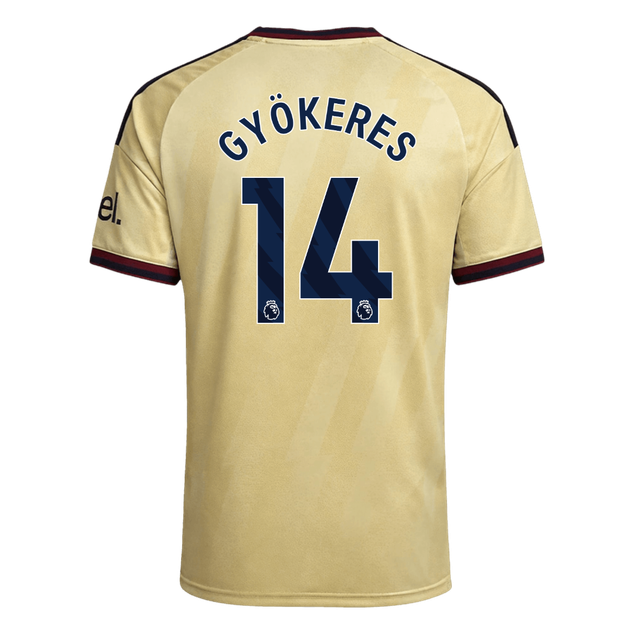 GYÖKERES #14 Arsenal Third Maillot 2026/27 Jaune