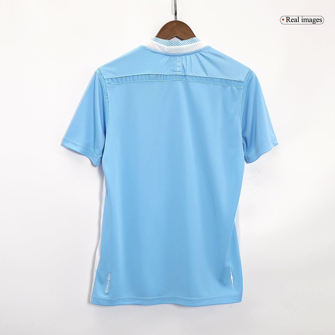 Maillot Rétro Domicile Manchester City 2011/12 Bleu