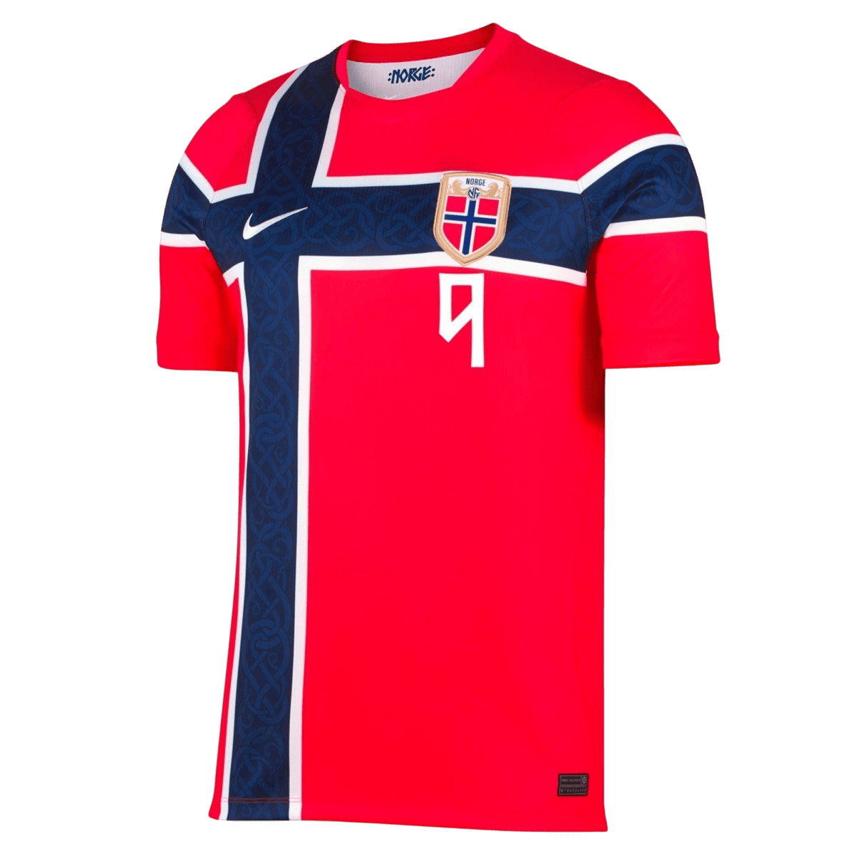 BRAUT HAALAND #9 Norvège Domicile Maillot - Coupe du Monde 2026 Rouge