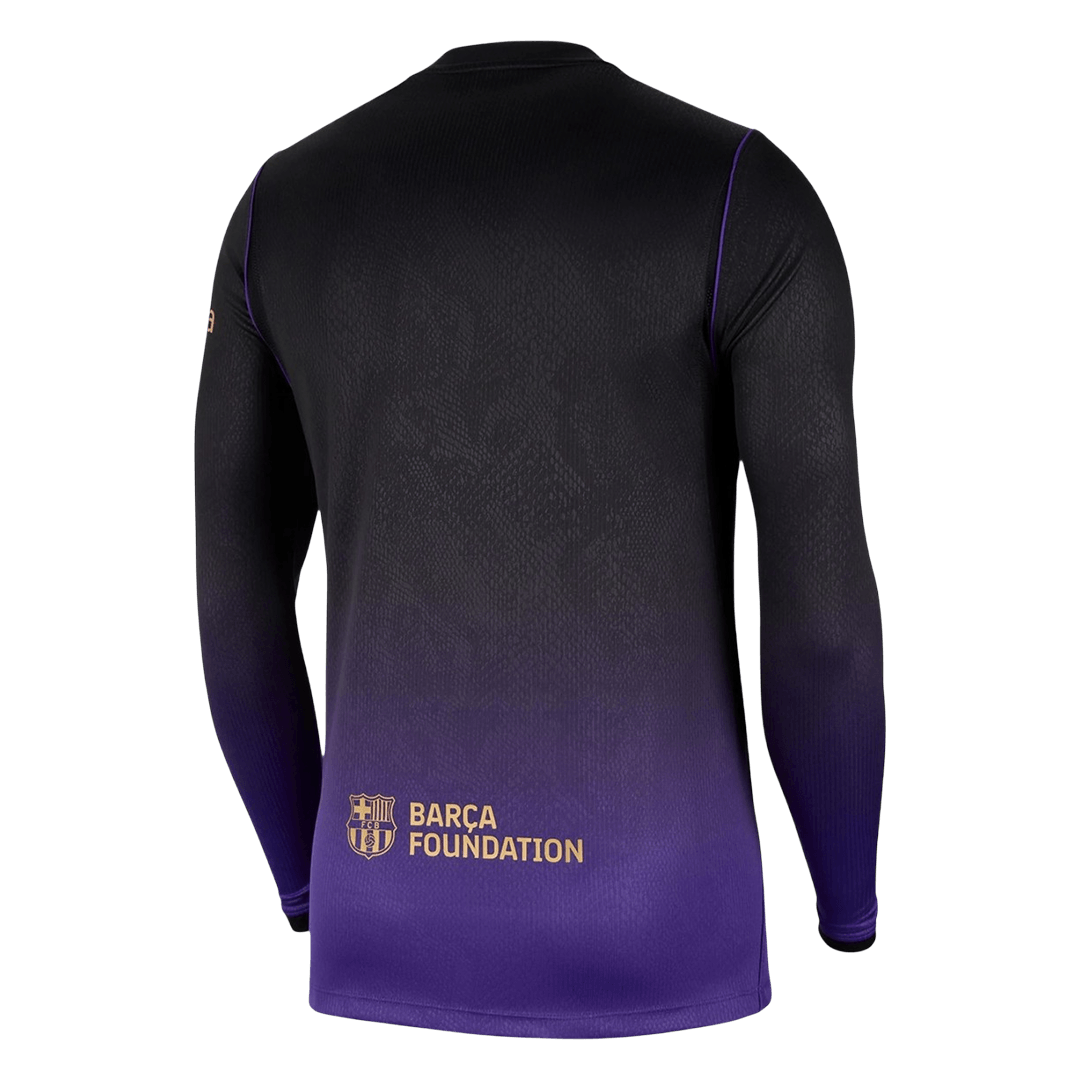 Barcelona Extérieur Maillot Manches Longues 2026/27 Violet