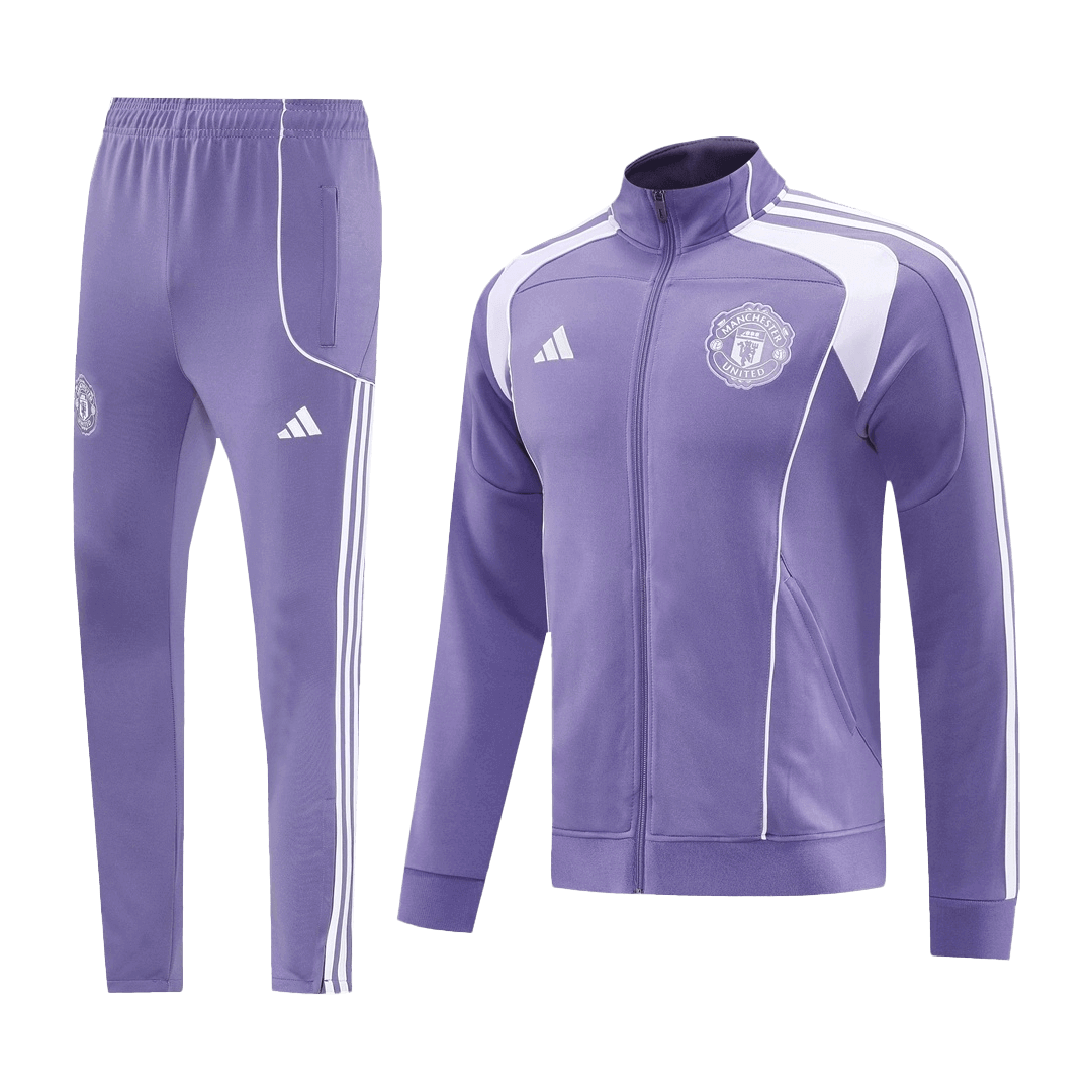 Veste de Football Manchester United Kit 2025/26 Violet