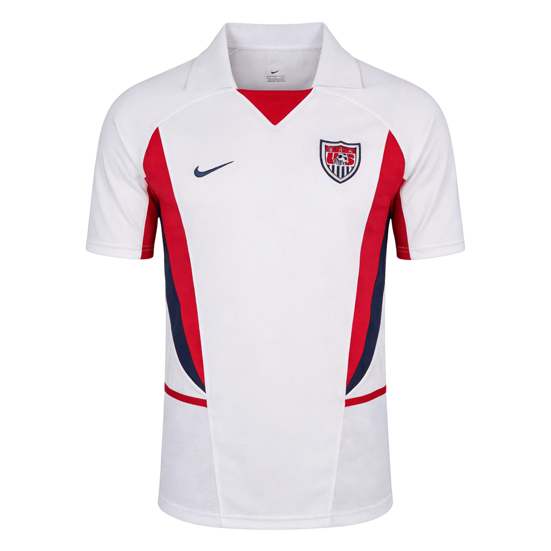Maillot Rétro Domicile États-Unis 2002 Blanc