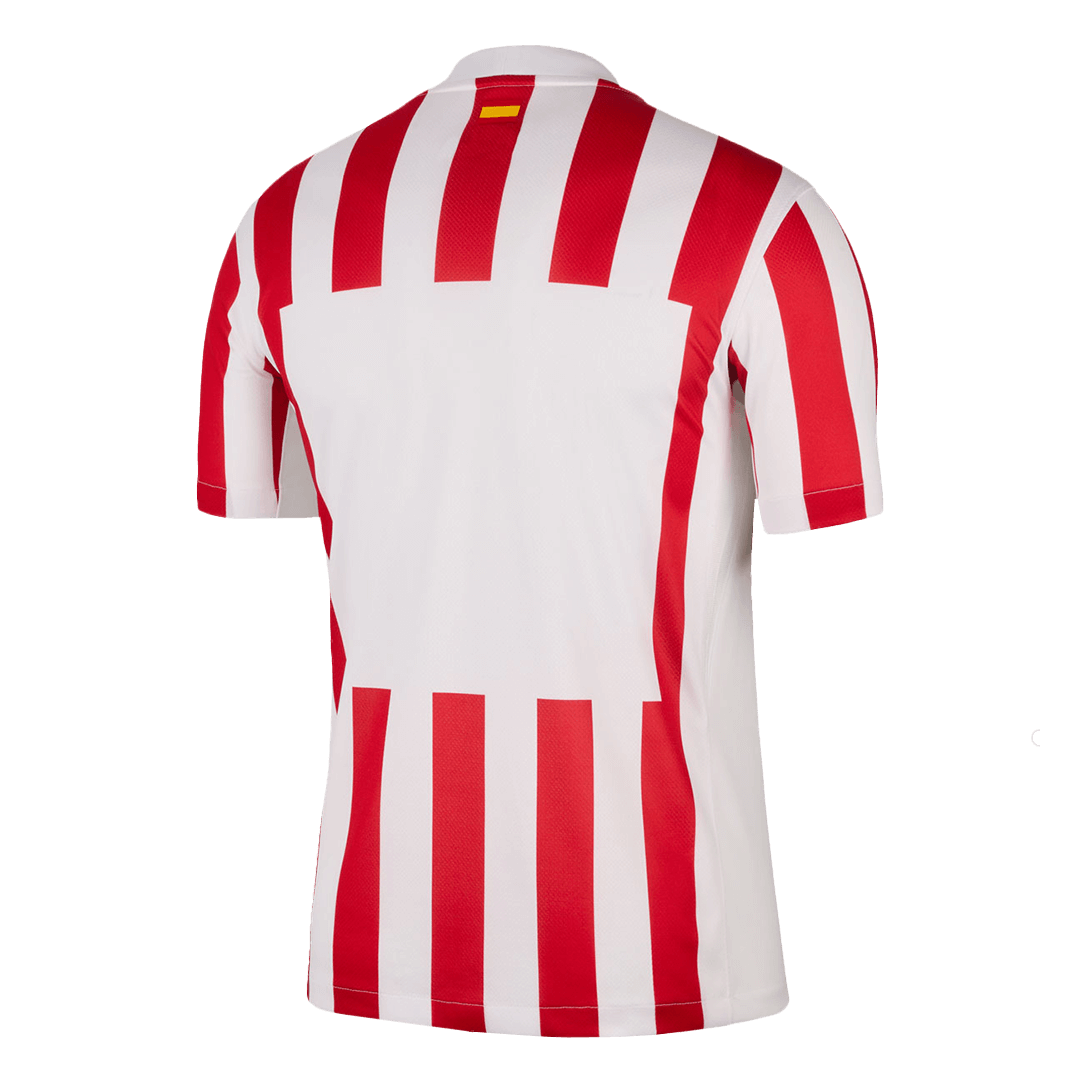 Maillot Domicile Atlético de Madrid 2025/26 Rouge et Blanc