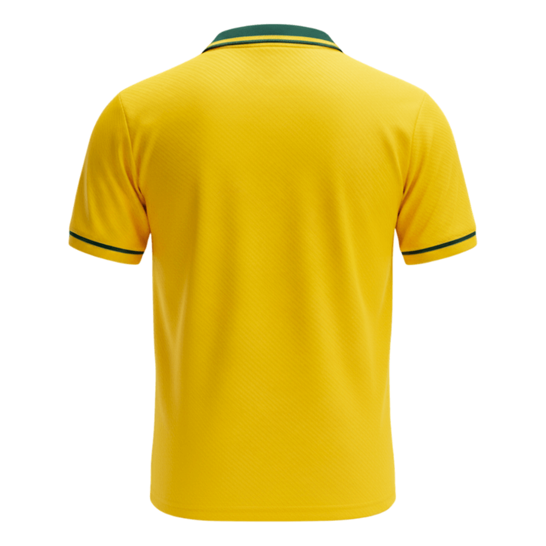 Maillot Rétro Brésil Domicile 1994 Jaune