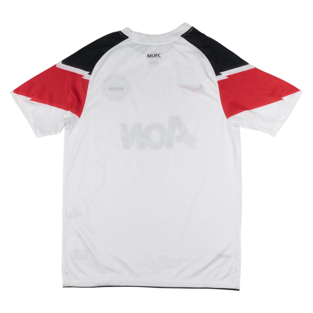 Retro Manchester United Away Shirt 2010/11 White