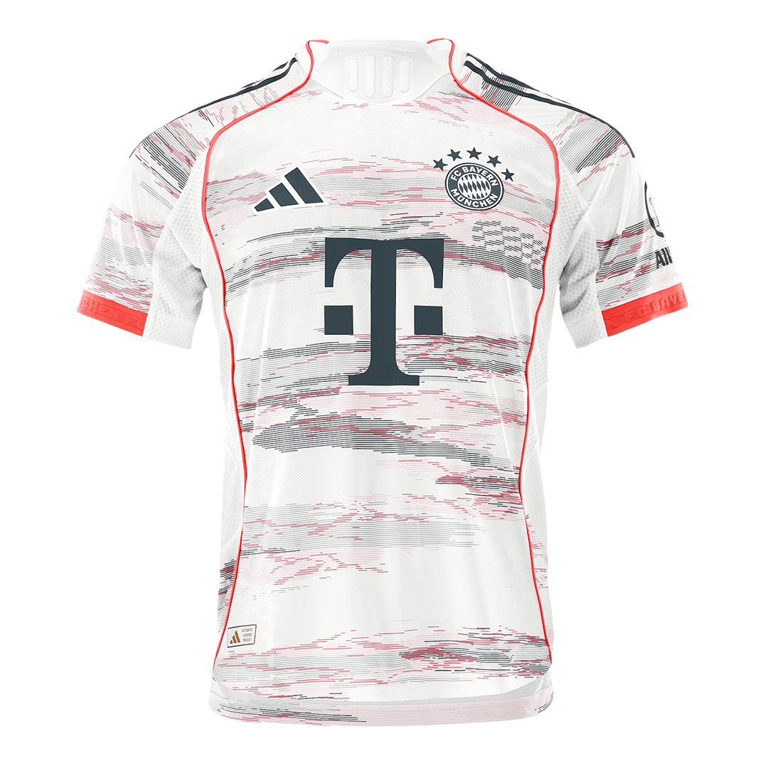 OLISE #17 Bayern Munich Maillot Extérieur 2025/26 Blanc Joueur