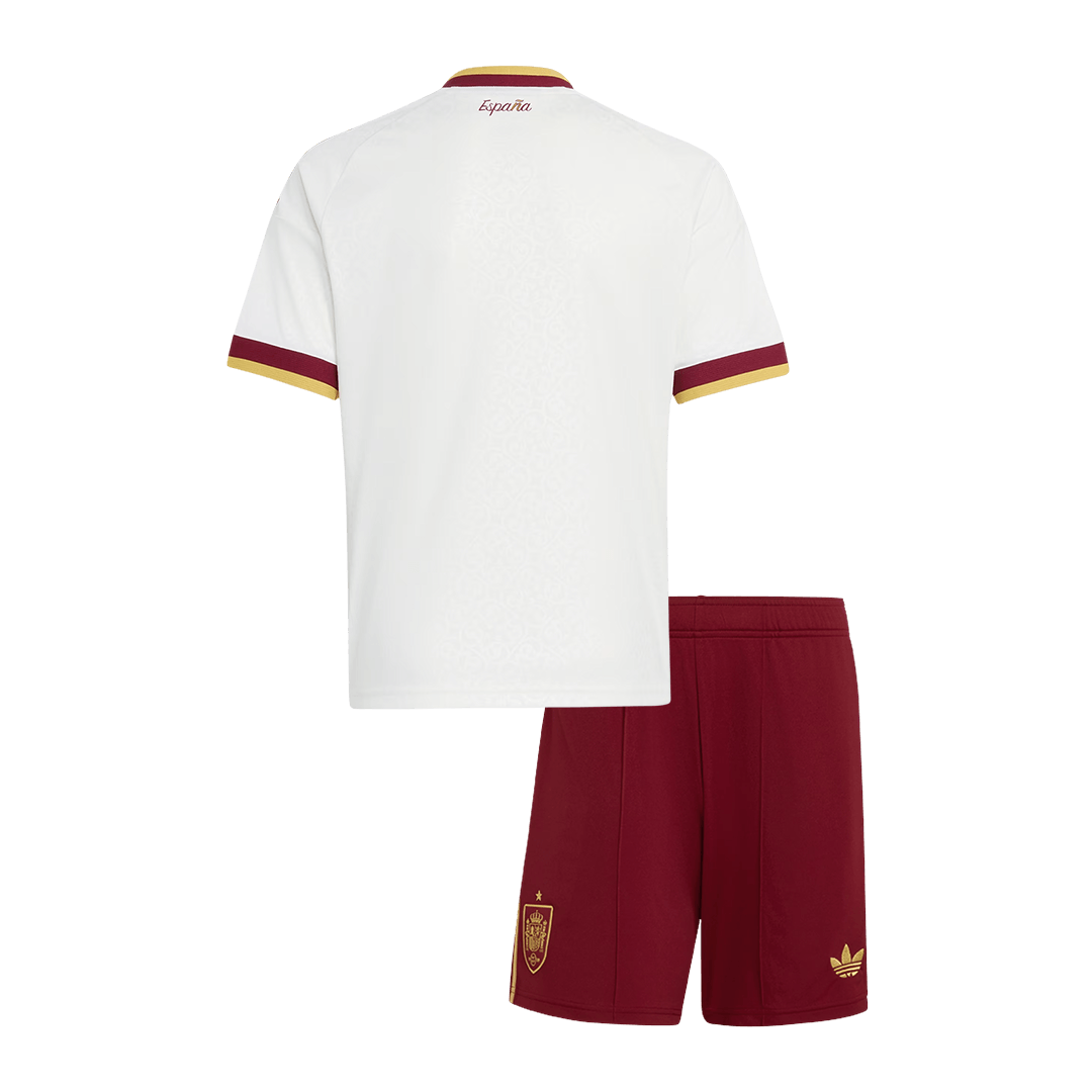 Espagne Extérieur Maillot Kit - Coupe du Monde 2026 Blanc
