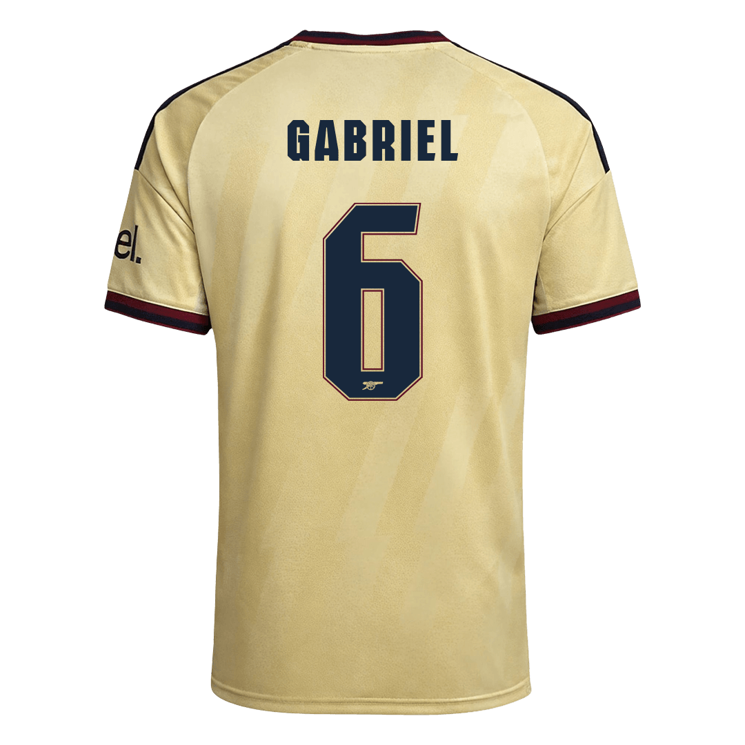 GABRIEL #6 Arsenal Third Maillot 2026/27 Jaune - UCL