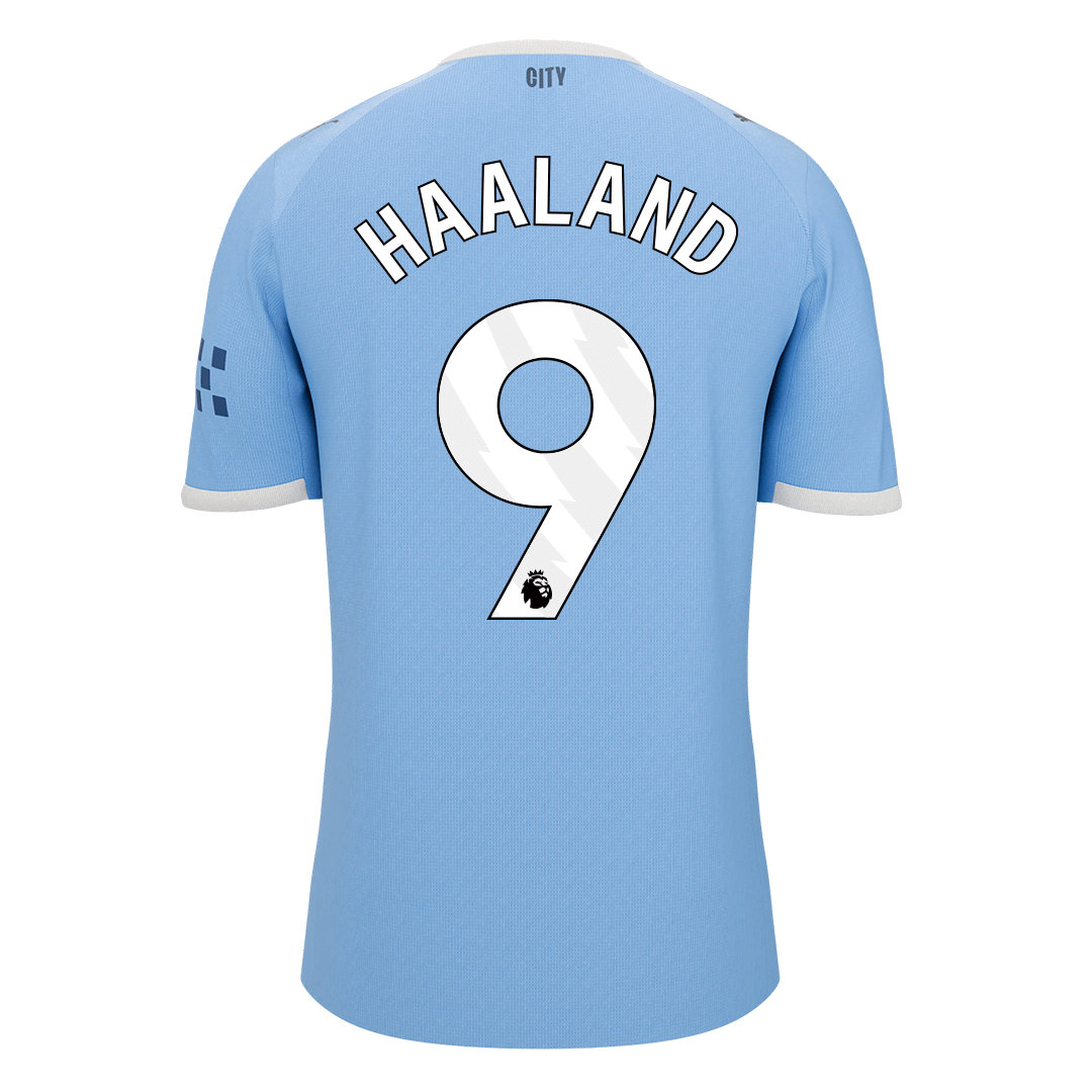 HAALAND #9 Maillot Domicile Manchester City 2025/26 Bleu - Super