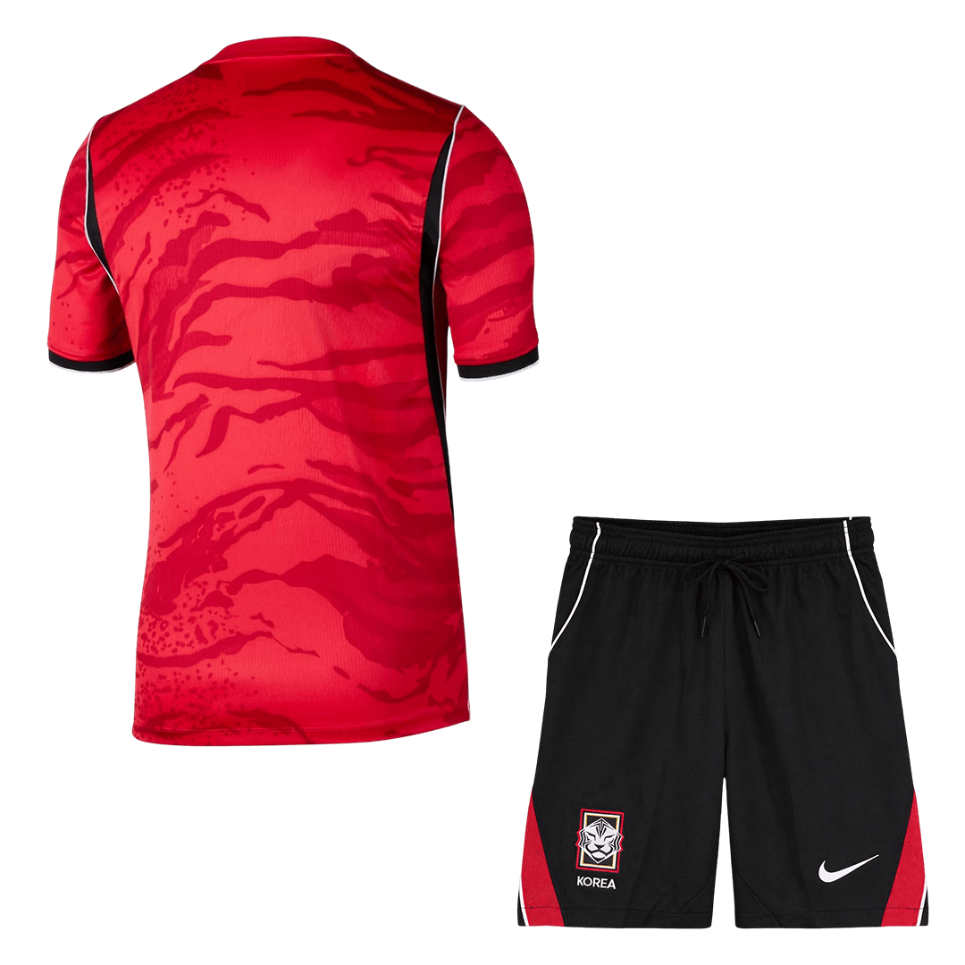 South Korea Home Jersey Kit - 2026 World Cup Red&Black