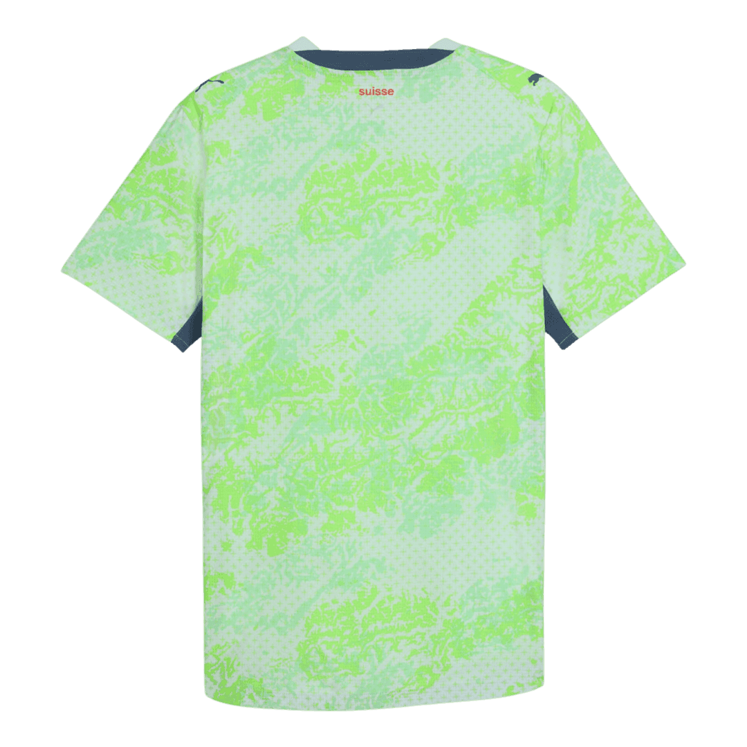 Switzerland Away Jersey - World Cup 2026 Green