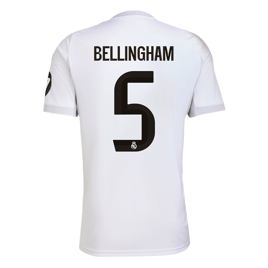 BELLINGHAM #5 Real Madrid Domicile Maillot 2025/26 Blanc - Super