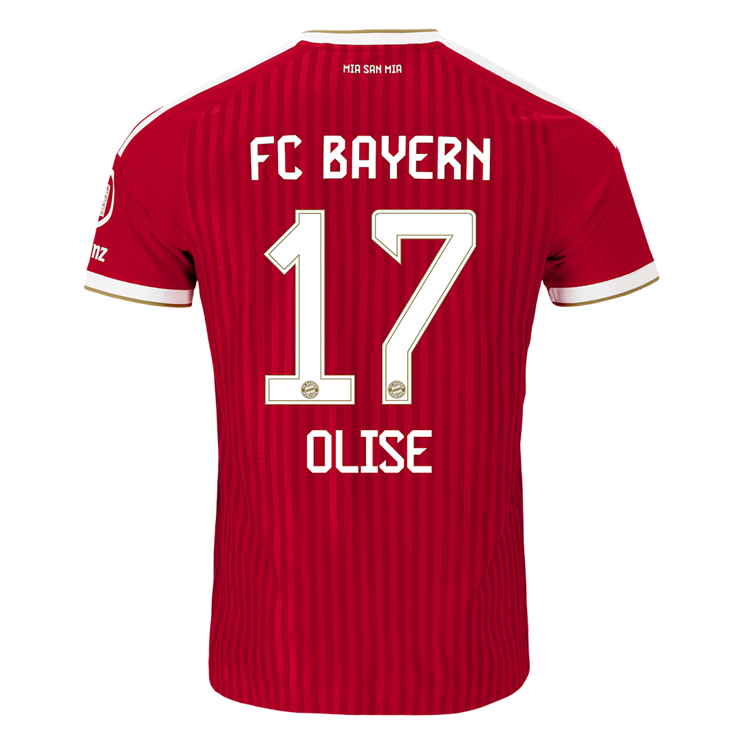OLISE #17 Bayern Munich Domicile Maillot 2026/27 Rouge Joueur