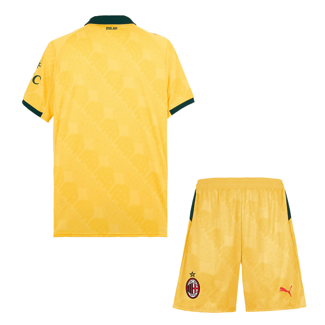 AC Milan Troisième Maillot Kit 2025/26 Jaune