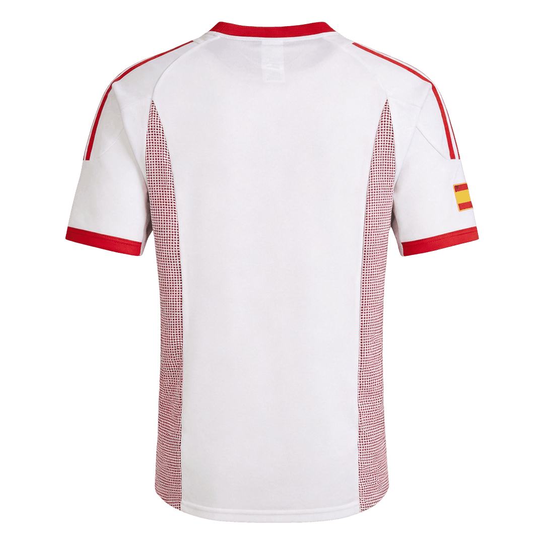 Maillot Rétro Extérieur Espagne 2002 Blanc