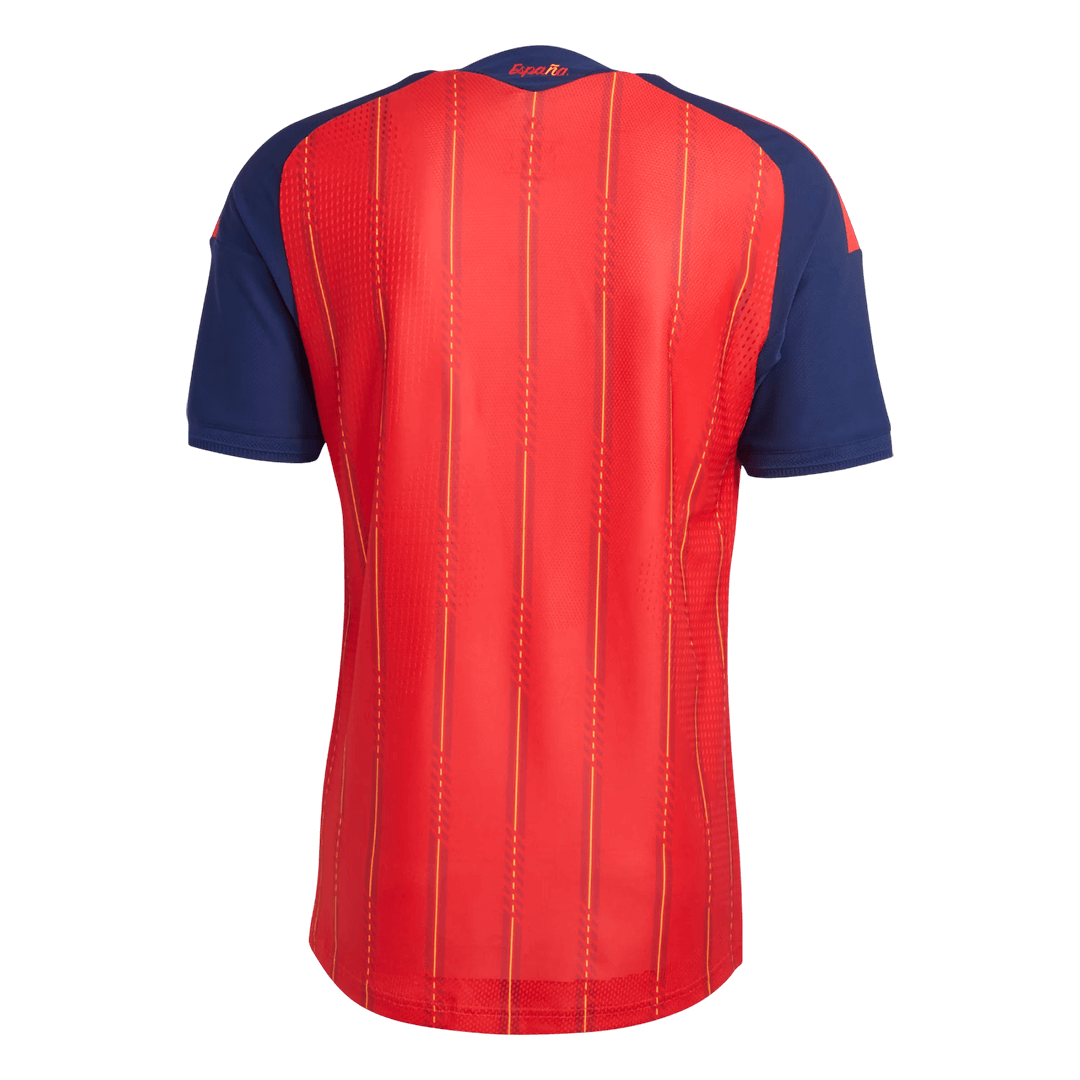 Espagne Domicile Maillot - Coupe du Monde 2026 Rouge Joueur