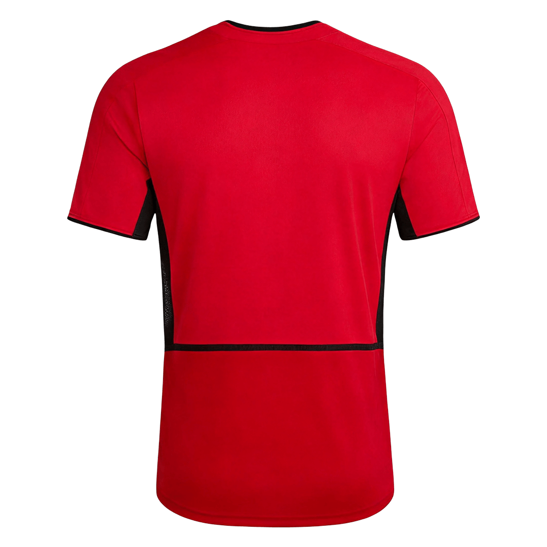 Maillot Rétro Domicile Manchester United 2002/04 Rouge