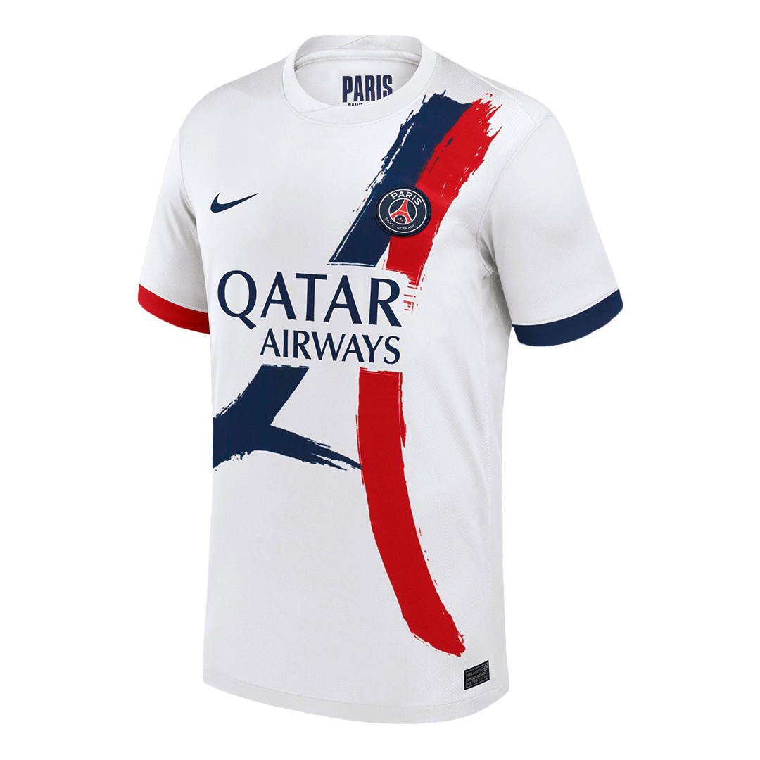 O.DEMBÉLÉ #10 PSG Maillot Extérieur 2025/26 Blanc