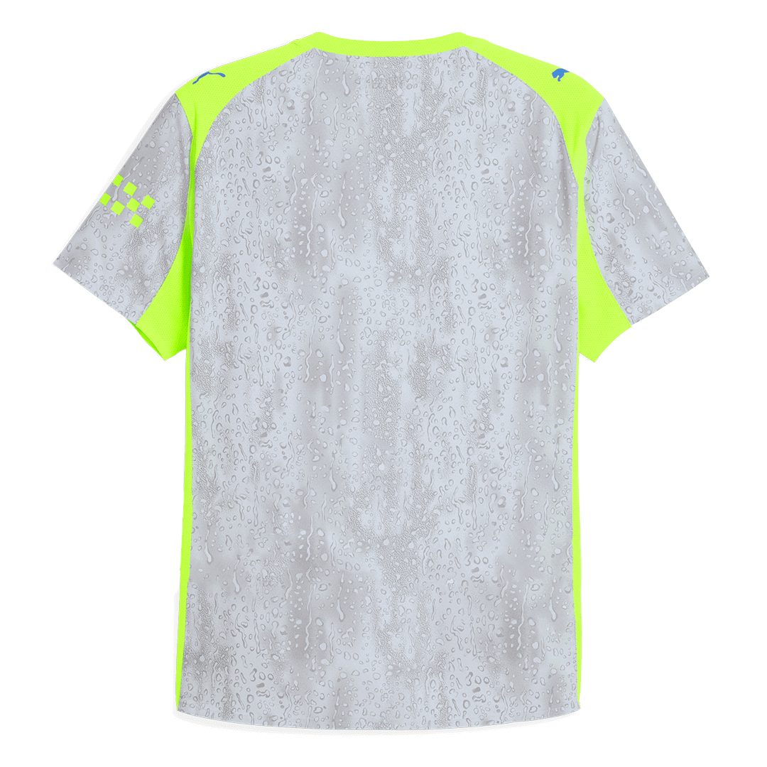 Maillot domicile Manchester City 2025/26 Gris Joueur