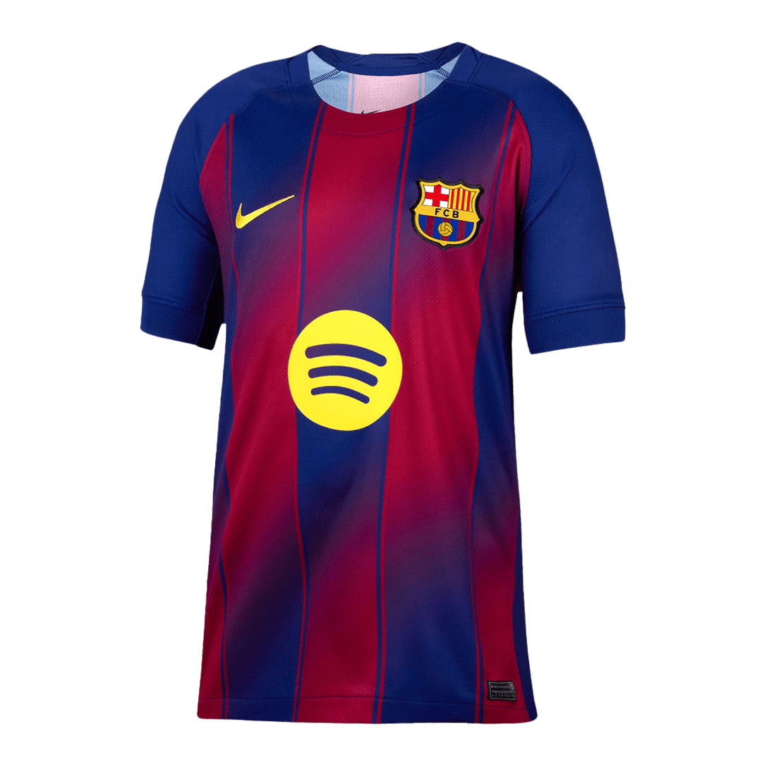 ROONY #19 Barcelone Maillot Domicile 2025/26 Rouge&Bleu - UCL - Super