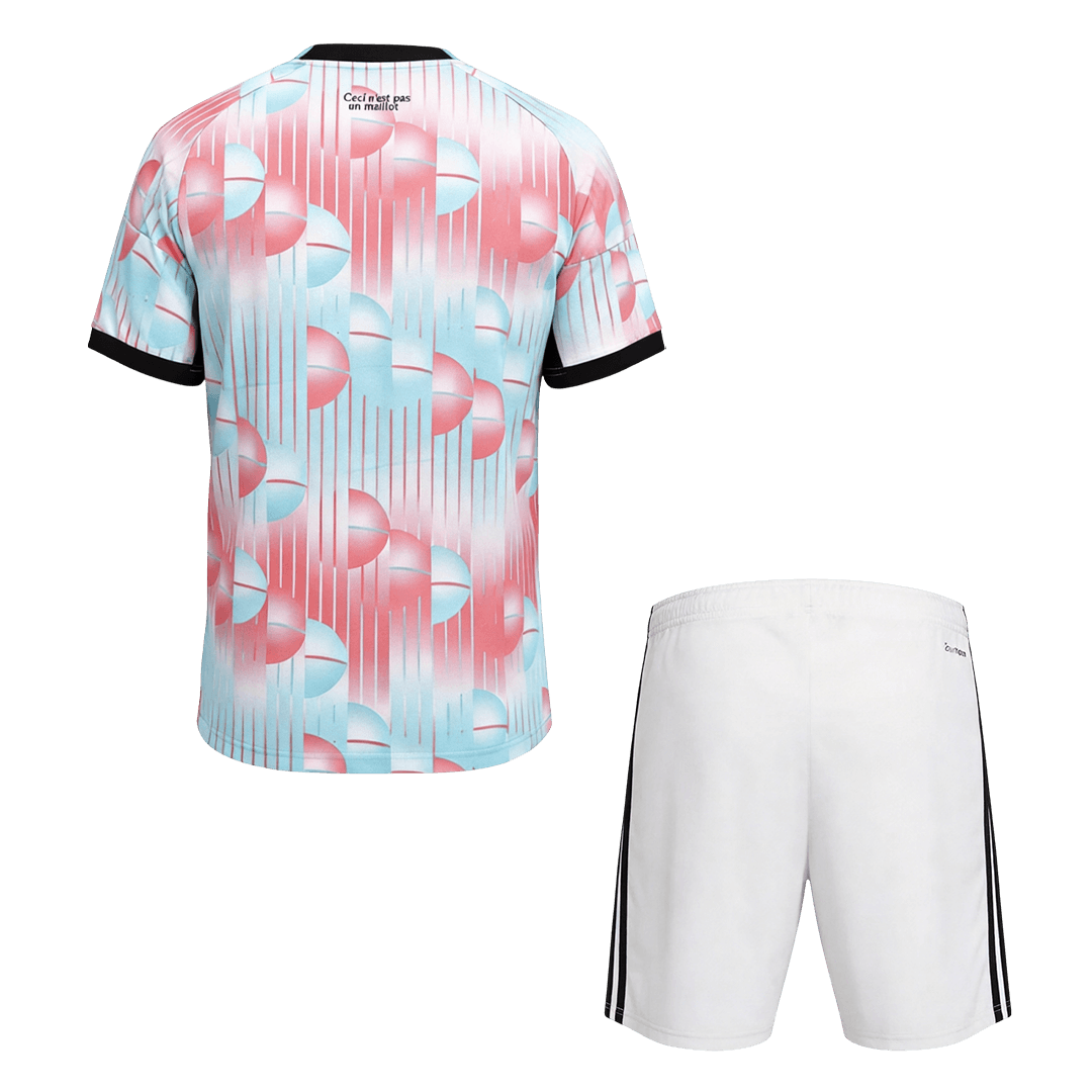 Belgium Away Jersey Kit - World Cup 2026 Frozen Blue