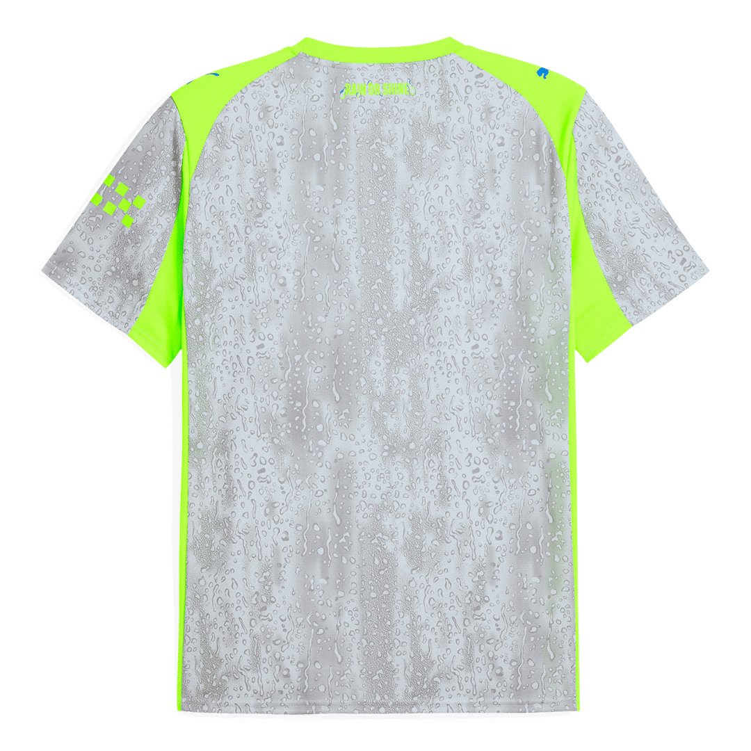 Maillot Troisième Manchester City 2025/26 Gris