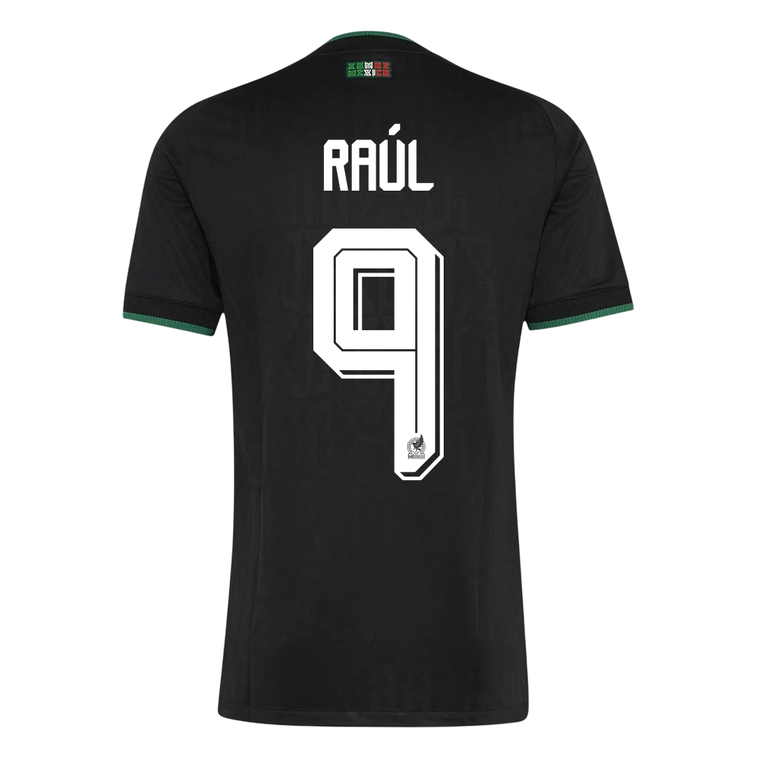 RAÚL #9 Mexique Troisième Maillot - Coupe du Monde 2026 Noir Joueur