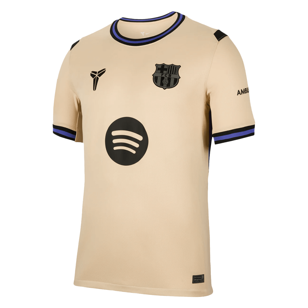 RAPHINHA #11 Barcelone Maillot Extérieur 2025/26 Jaune - UCL