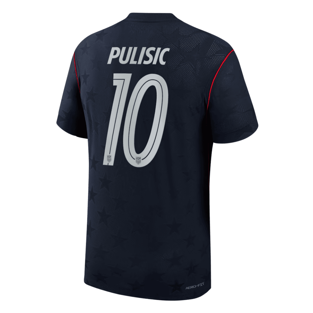 PULISIC #10 USA Away Jersey - World Cup 2026 Black Player