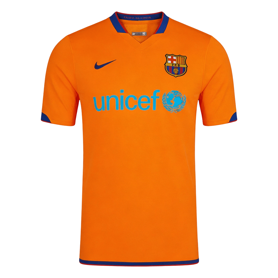 Maillot Rétro Barcelone Extérieur 2006/07 Orange