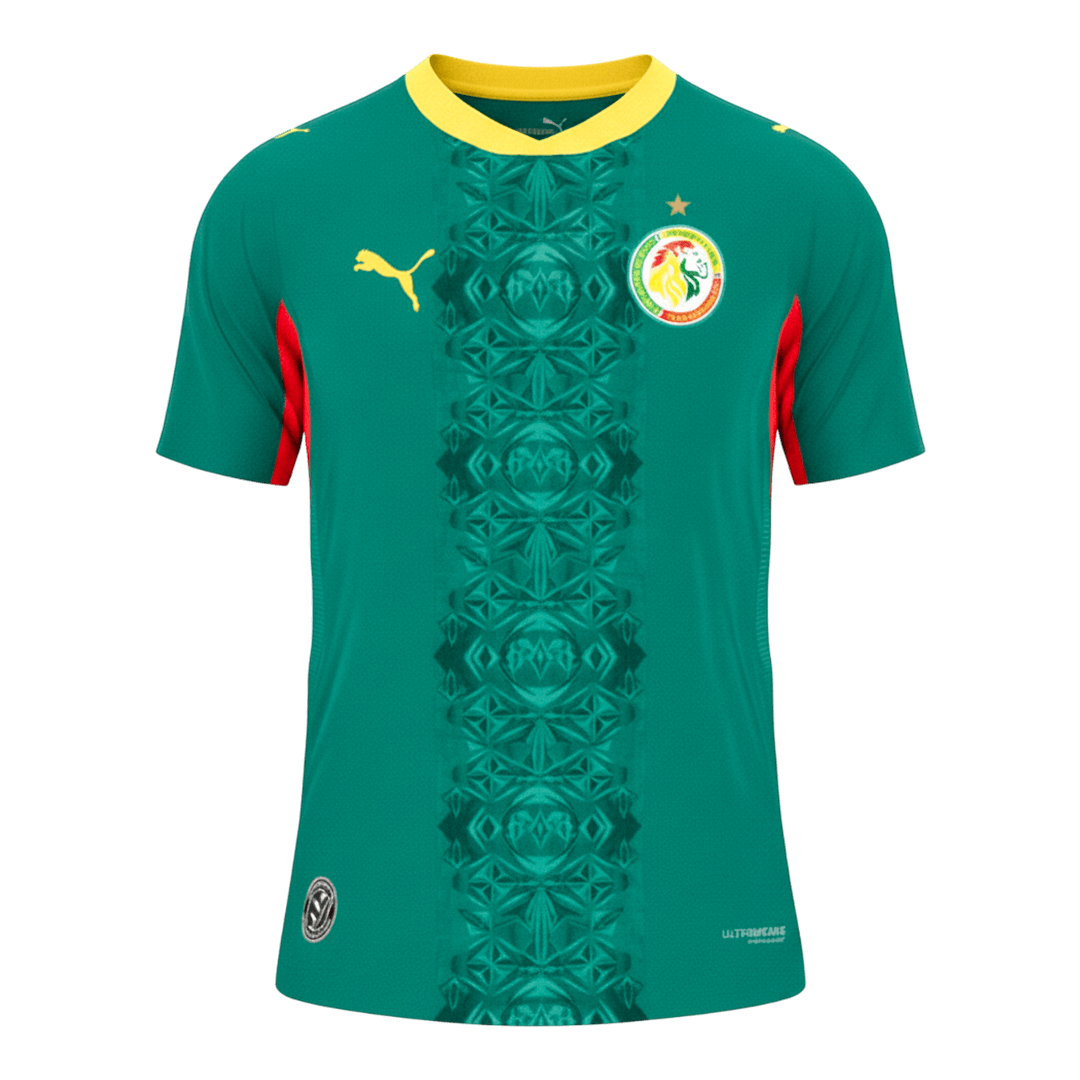 Senegal Extérieur Maillot - Coupe du Monde 2026 Vert