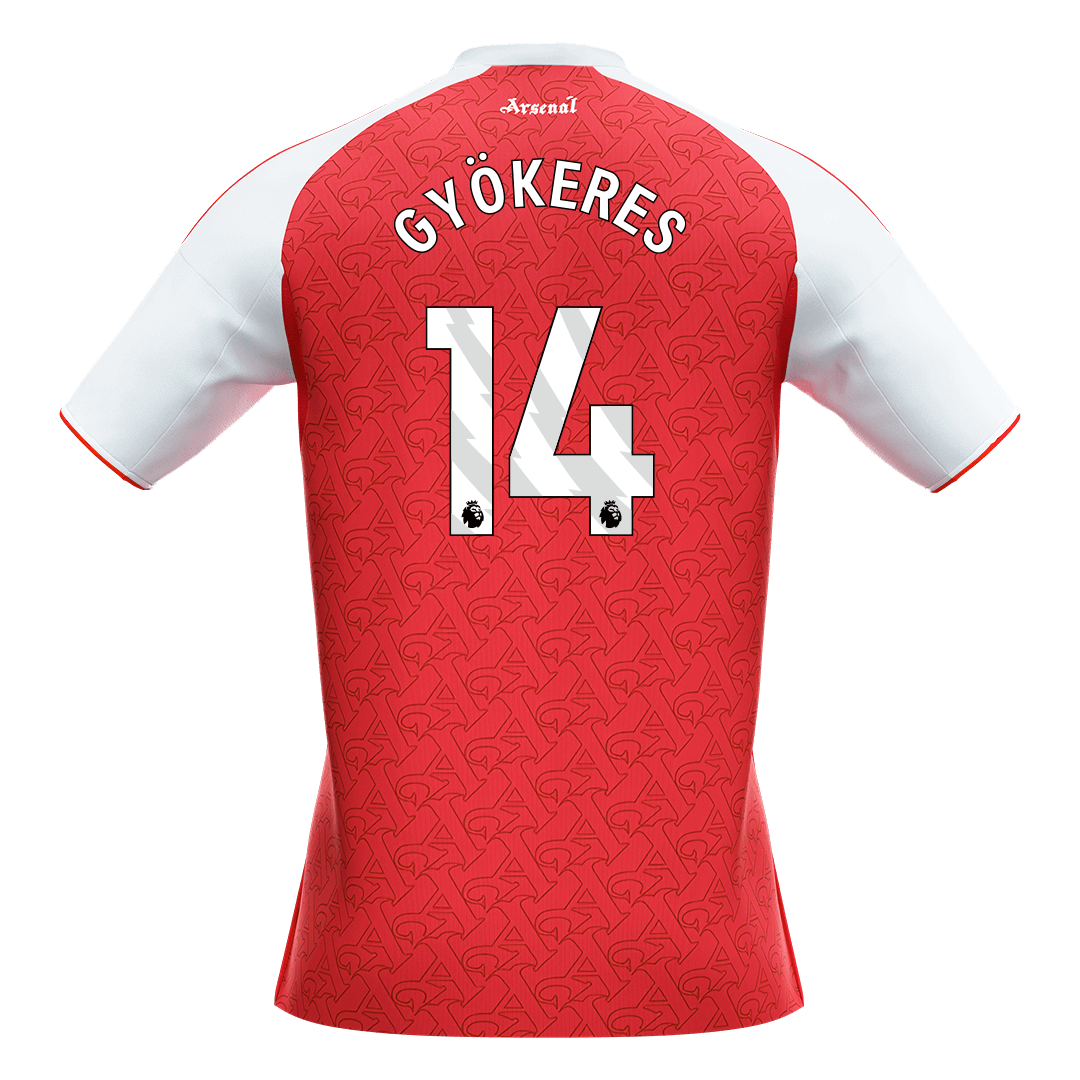 GYÖKERES #14 Arsenal Domicile Maillot 2025/26 Rouge - Super