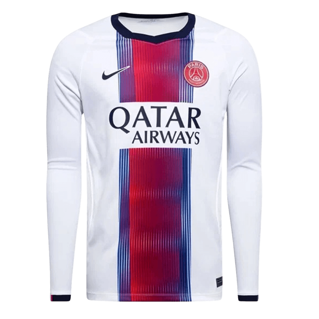 PSG Extérieur Maillot Manches Longues 2026/27 Blanc