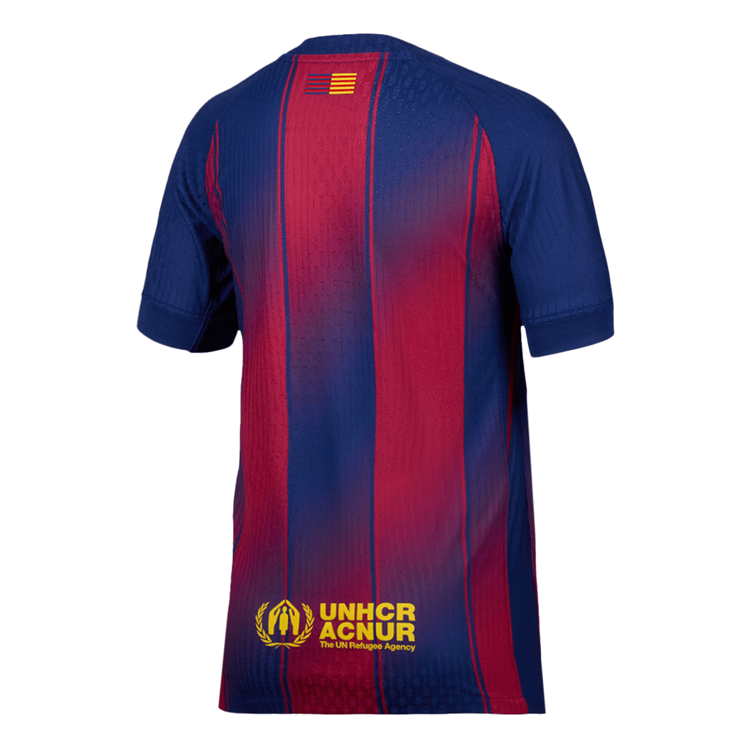 Maillot Domicile Barcelone 2025/26 Rouge et Bleu Joueur