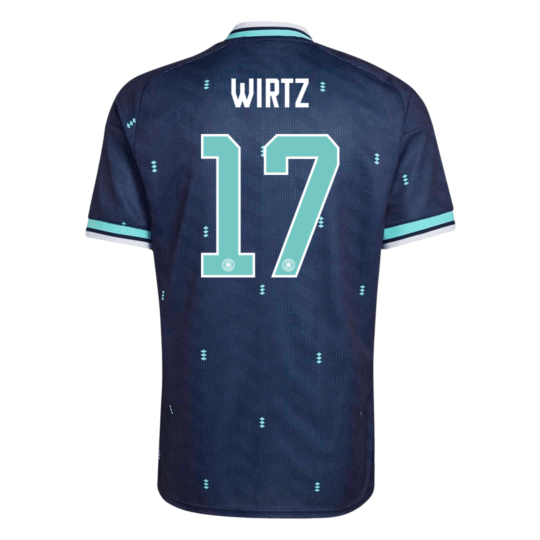 WIRTZ #17 Allemagne Maillot Extérieur - Coupe du Monde 2026 Bleu marine