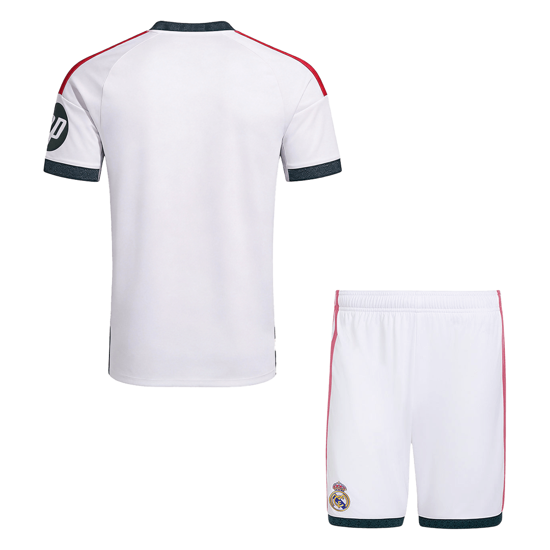 Kit maillot domicile Real Madrid 2026/27 Blanc