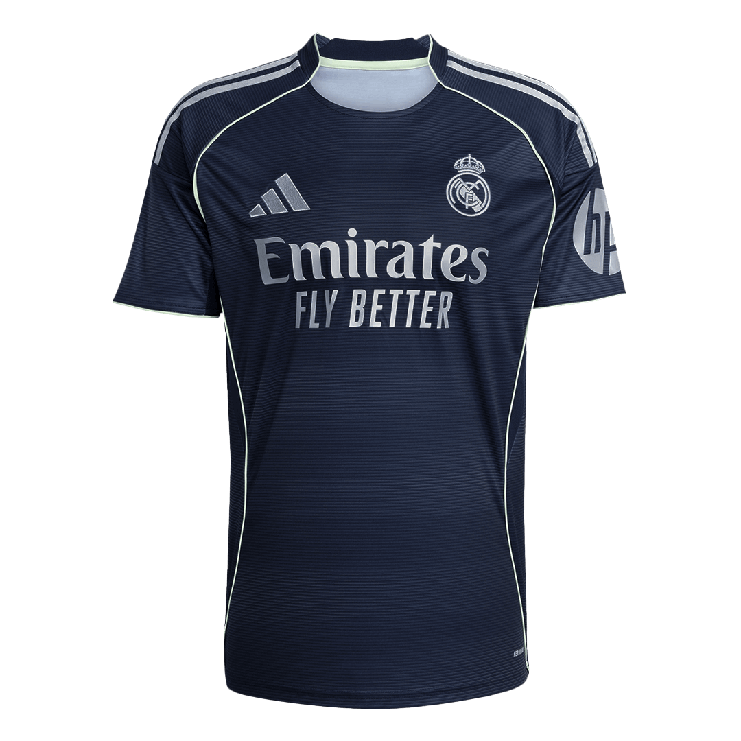 TCHOUAMENI #14 Real Madrid Extérieur Maillot 2025/26 Bleu marine - Super