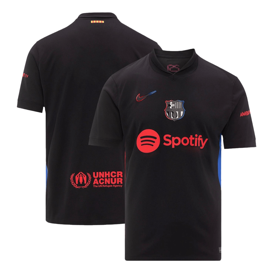 Barcelona Extérieur Maillot 2024/25 Noir