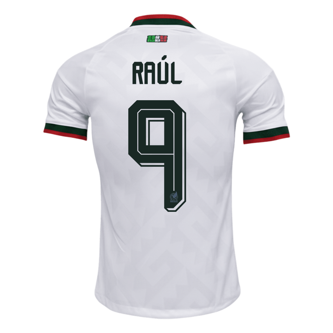 RAÚL #9 Mexico Away Shirt - World Cup 2026 White Player