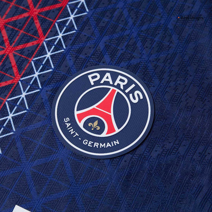 KVARATSKHELIA #7 PSG Domicile Maillot 2025/26 Bleu marine Joueur