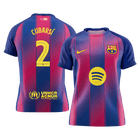 CUBARSÍ #2 Barcelone Domicile Maillot 2025/26 Rouge&Bleu - UCL - Super