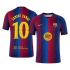LAMINE YAMAL #10 Barcelona Domicile Maillot 2026/27 Rouge&Bleu Joueur - UCL