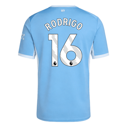 RODRIGO #16 Maillot Domicile Manchester City 2026/27 Bleu