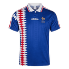 Retro France Domicile Maillot 1994 Bleu