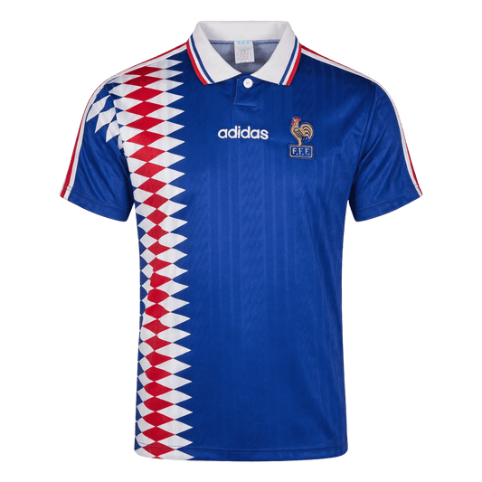 Maillot Rétro France Domicile 1994 Bleu