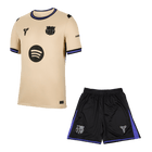 Barcelona Extérieur Maillot Kit 2025/26 Jaune&Noir
