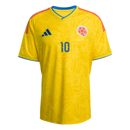 JAMES #10 Colombie Domicile Maillot - Coupe du Monde 2026 Jaune