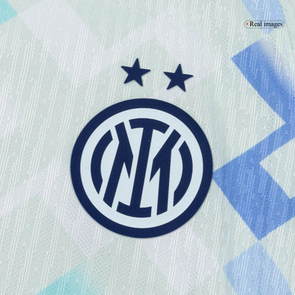 DUMFRIES #2 Inter Milan Maillot Extérieur 2025/26 Bleu Joueur