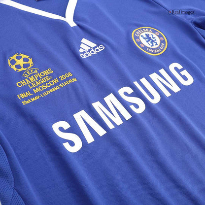 Maillot Rétro Chelsea Domicile 2008 Bleu - UCL