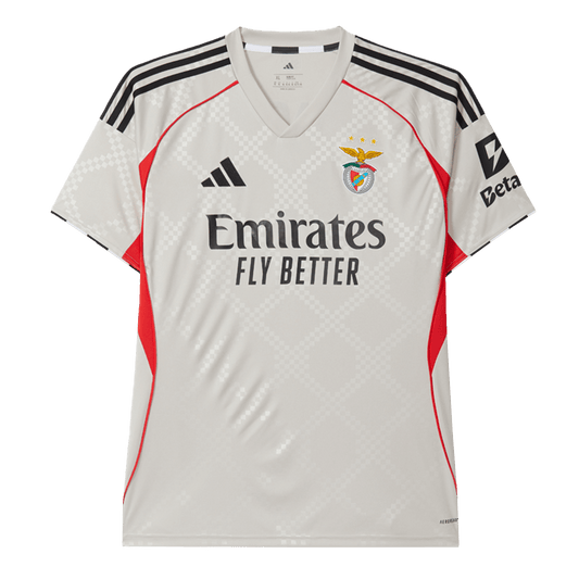 Benfica Maillot Extérieur 2025/26 Beige